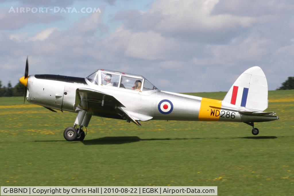 G-BBND, 1950 De Havilland DHC-1 Chipmunk T.10 C/N C1/0225, at the Sywell Airshow
