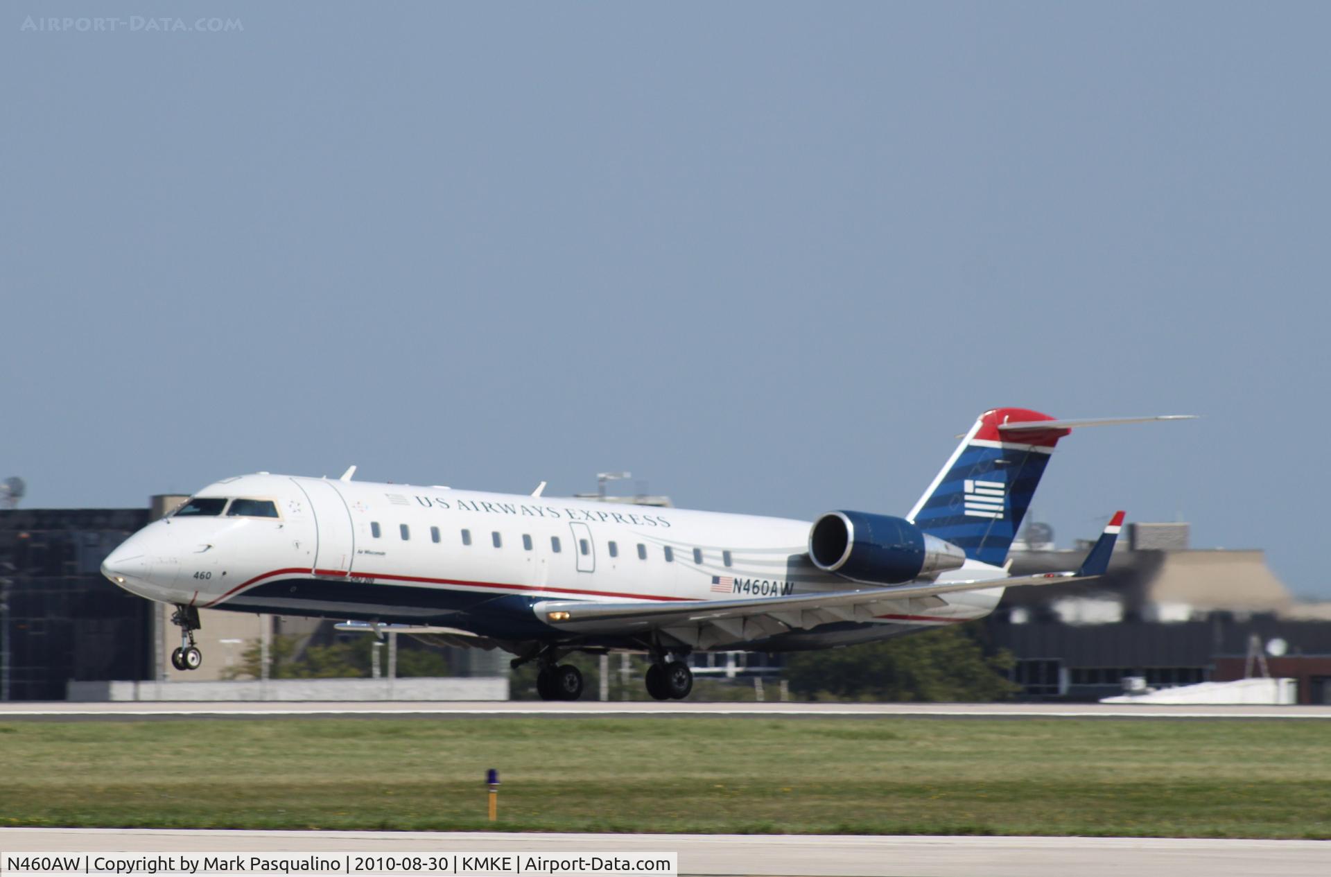 N460AW, 2003 Canadair CRJ-200LR (CL-600-2B19) C/N 7867, CL-600-2B19