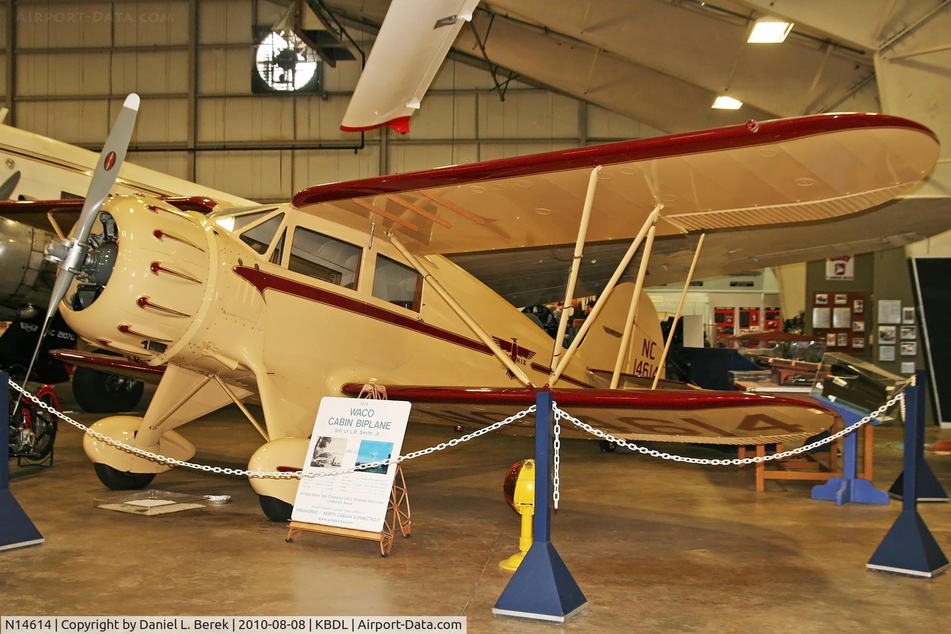 N14614, 1935 Waco YKC-S C/N 4236, I'll let the beautiful lines of this magnificent aircraft speak for themselves.