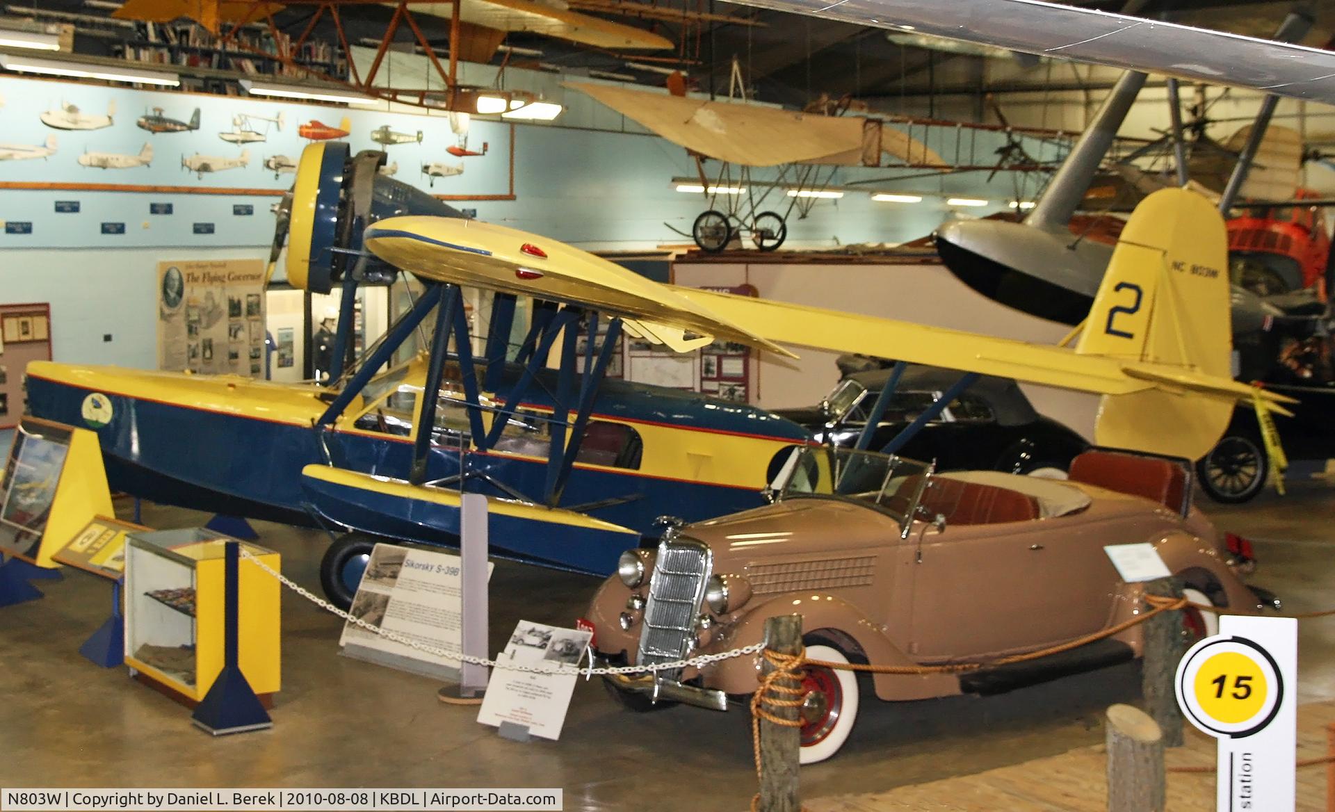 N803W, 1930 Sikorsky S-39-B C/N 904, You can see why this aircraft gained the nickname 