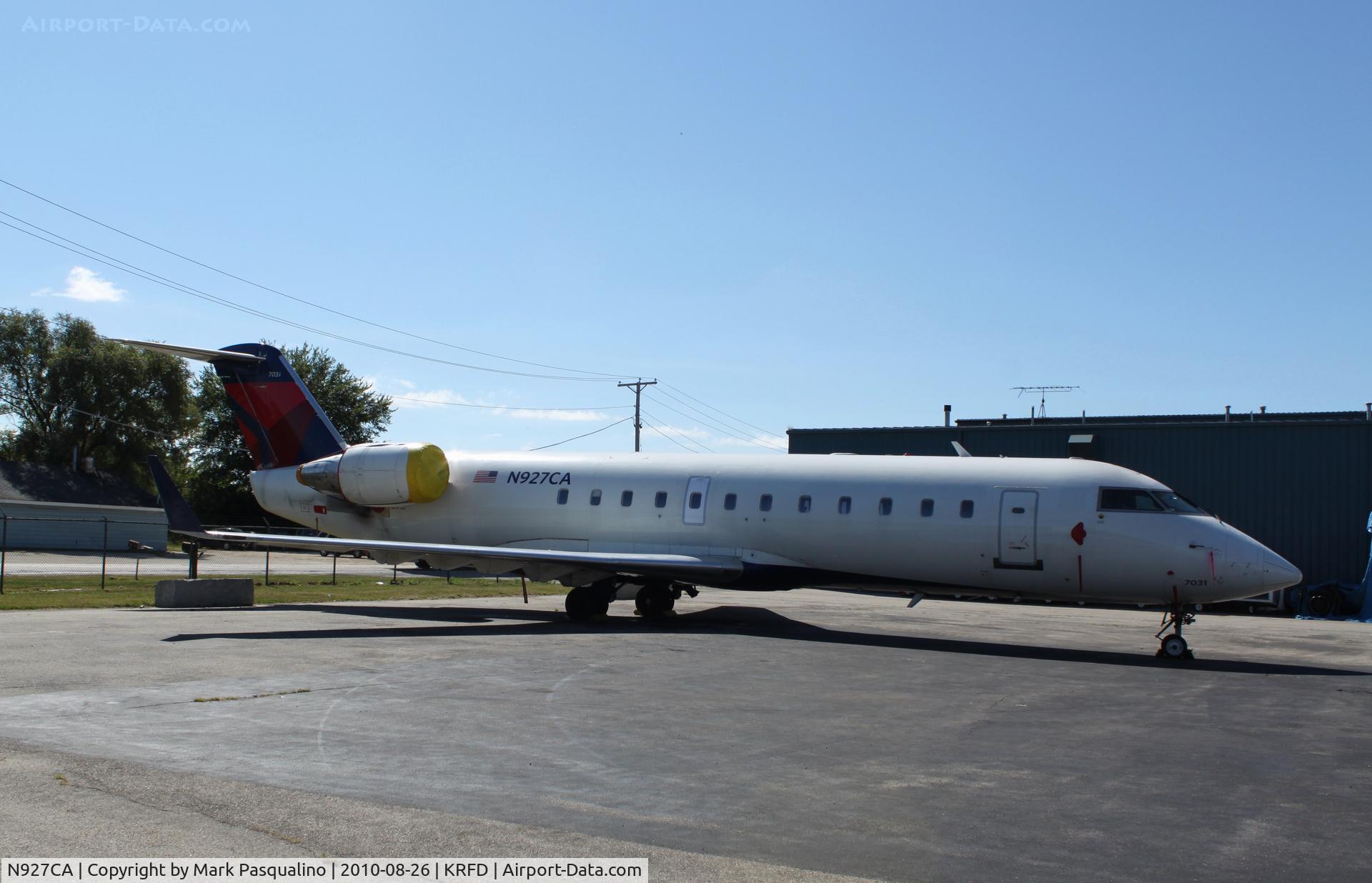 N927CA, 1993 Canadair CRJ-100ER (CL-600-2B19) C/N 7031, CL-600-2B19