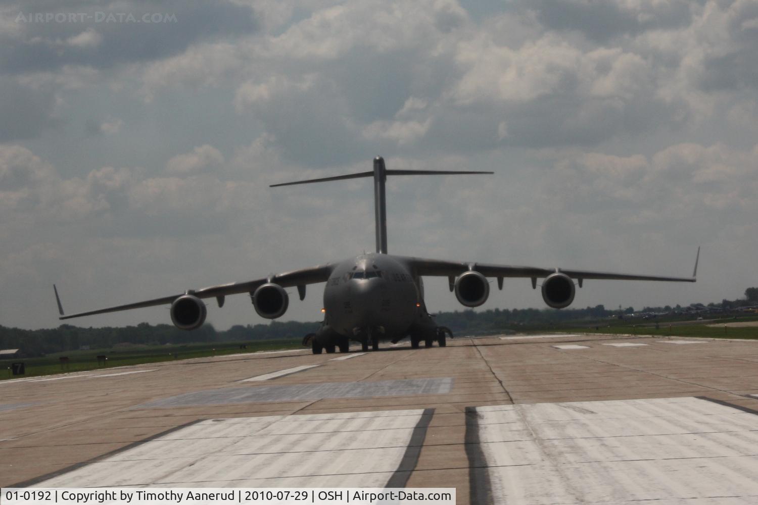 01-0192, 2001 Boeing C-17A Globemaster III C/N P-92, 2001 Boeing C-17A Globemaster III, c/n: P-92