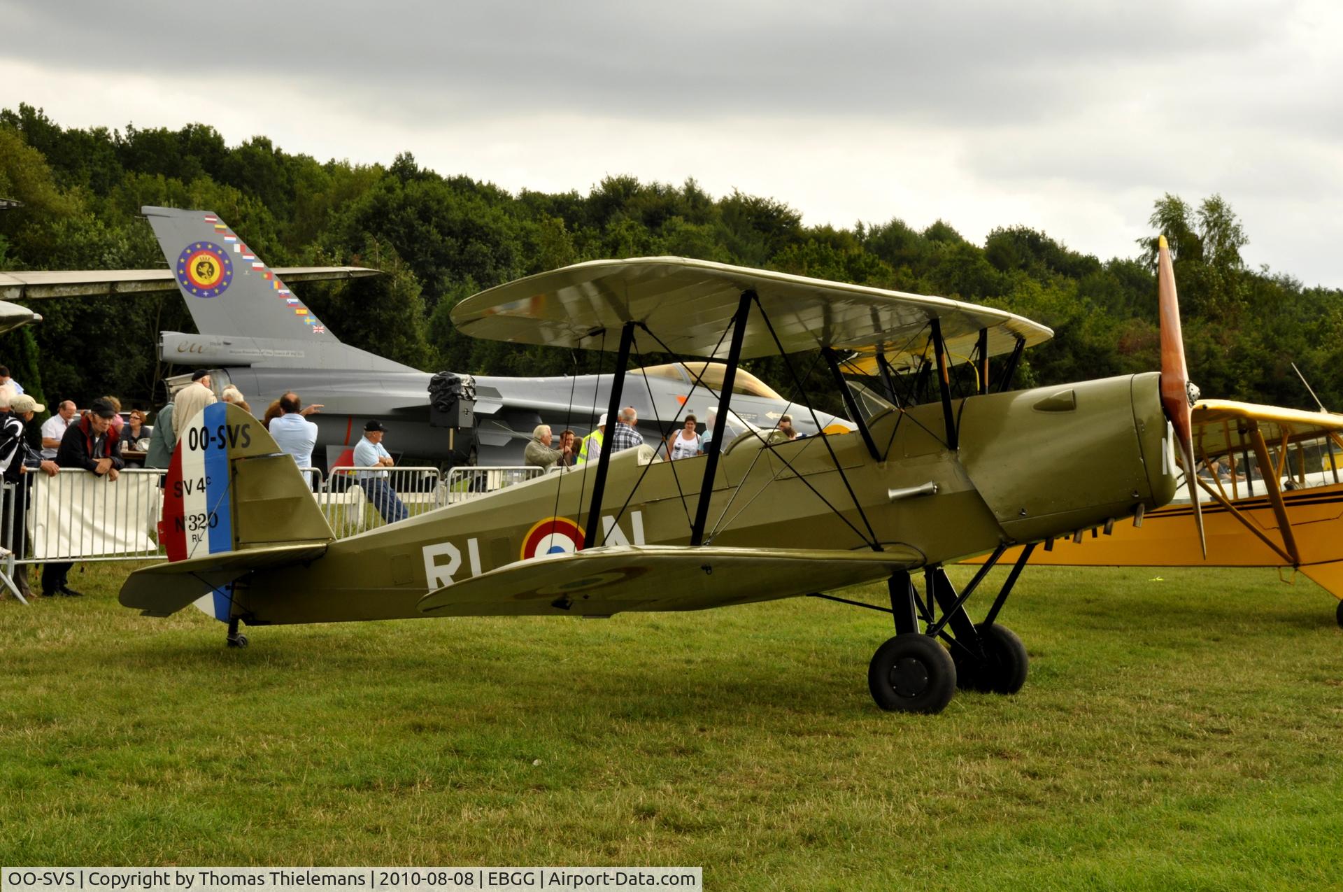 OO-SVS, 1946 Stampe-Vertongen SV-4C C/N 320, Opendeurdag VZP 2010