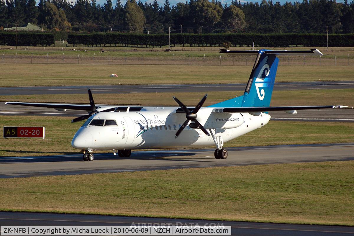 ZK-NFB, 2009 De Havilland Canada DHC-8-311 Dash 8 C/N 670, At Christchurch