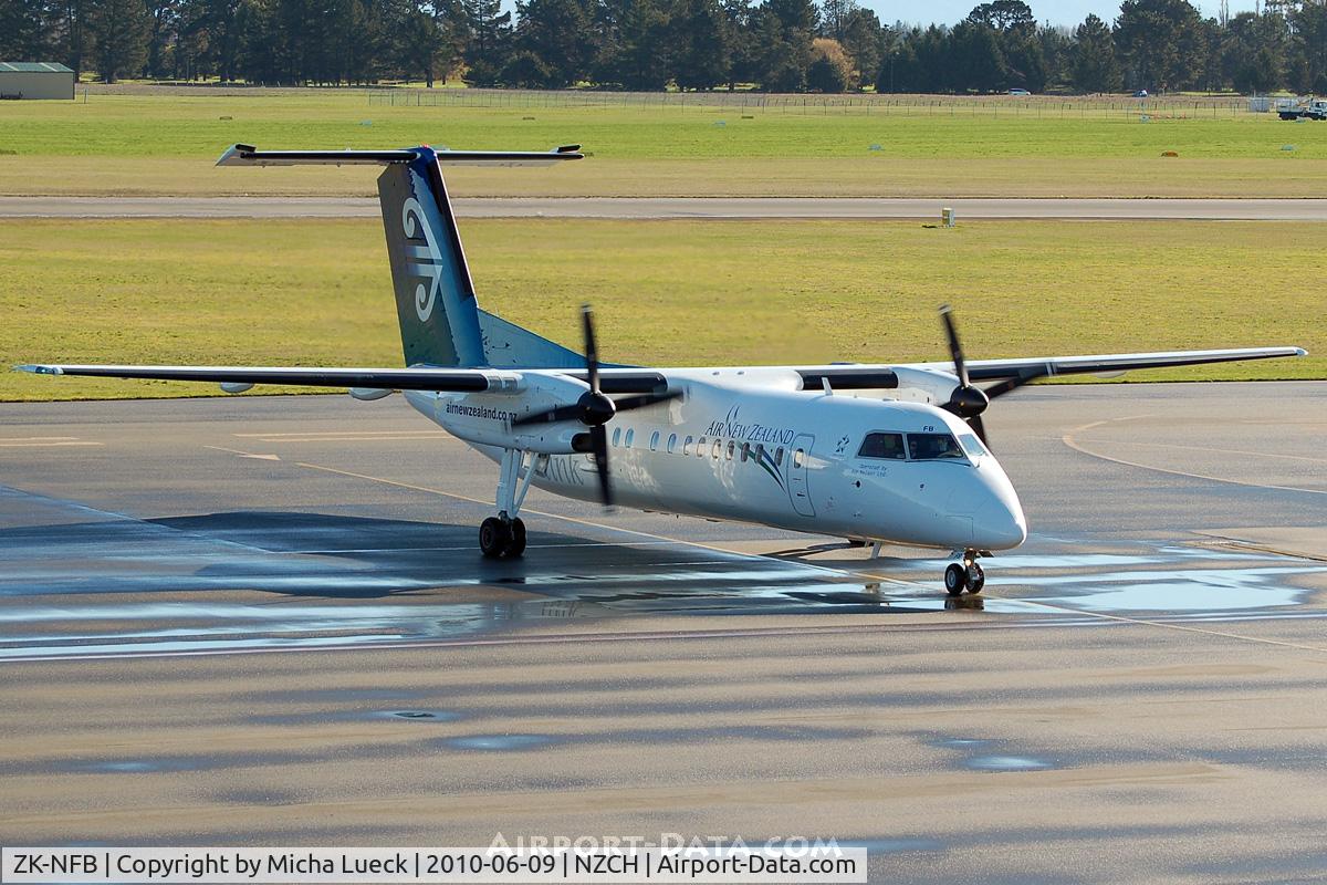 ZK-NFB, 2009 De Havilland Canada DHC-8-311 Dash 8 C/N 670, At Christchurch