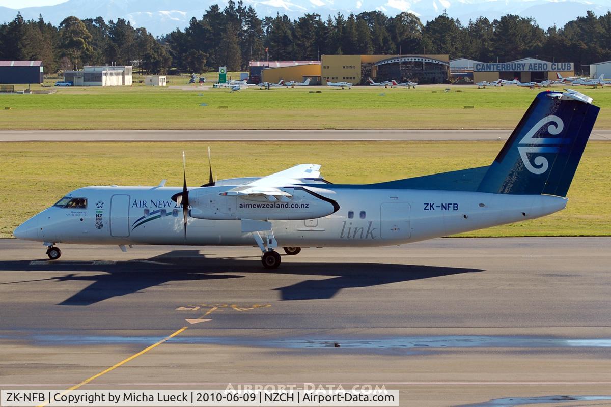 ZK-NFB, 2009 De Havilland Canada DHC-8-311 Dash 8 C/N 670, At Christchurch