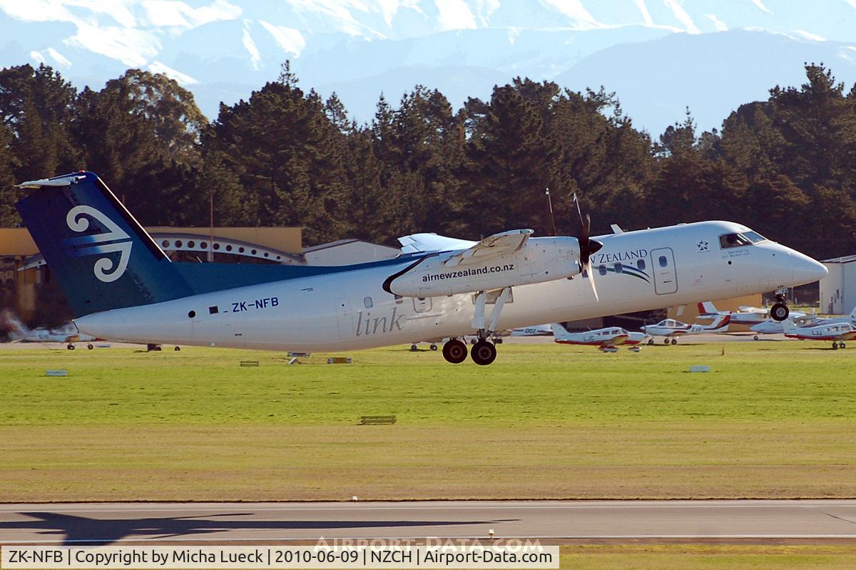 ZK-NFB, 2009 De Havilland Canada DHC-8-311 Dash 8 C/N 670, At Christchurch
