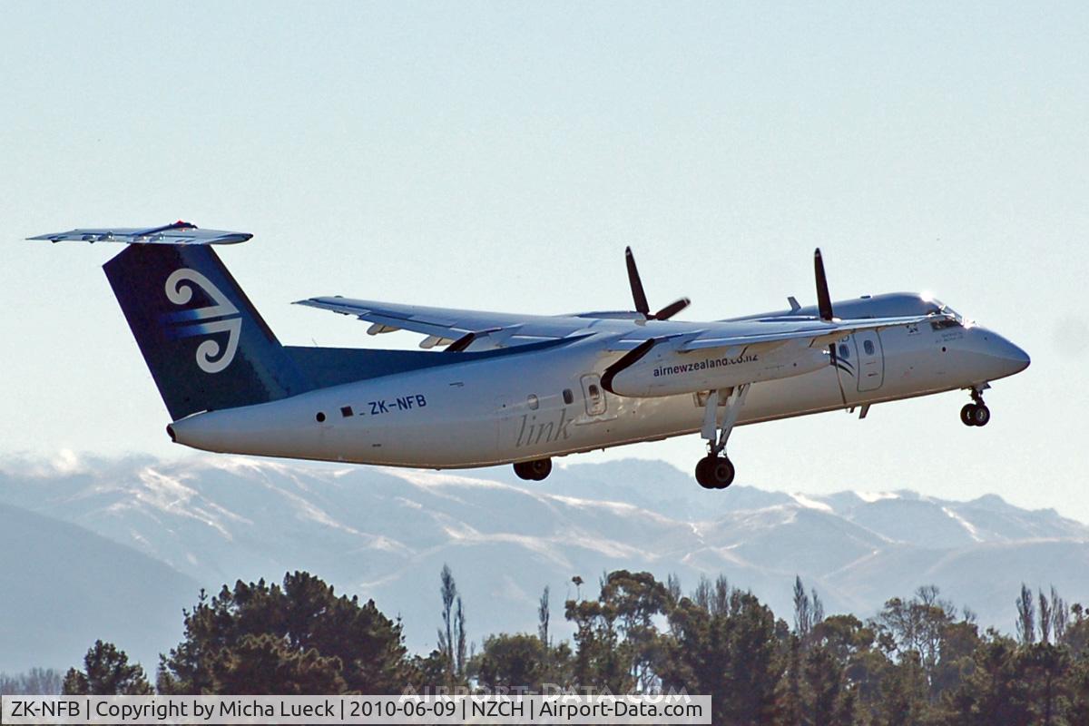 ZK-NFB, 2009 De Havilland Canada DHC-8-311 Dash 8 C/N 670, At Christchurch