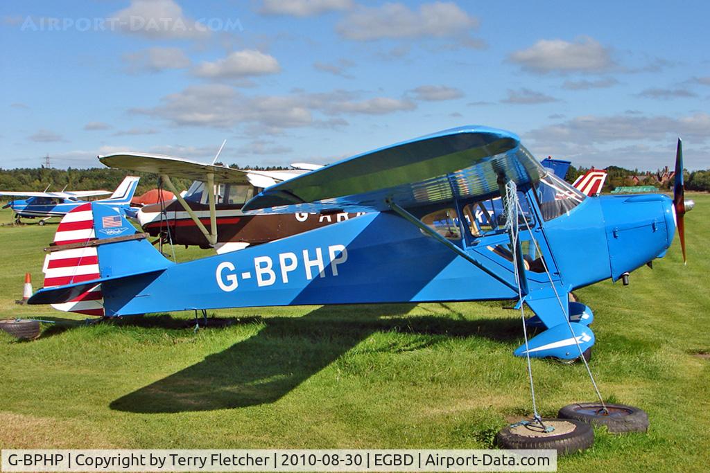 G-BPHP, 1941 Taylorcraft BC-12-65 C/N 2799, 1941 Taylorcraft Aviation Corporation TAYLORCRAFT BC12-65, c/n: 2799 at Derby Eggington