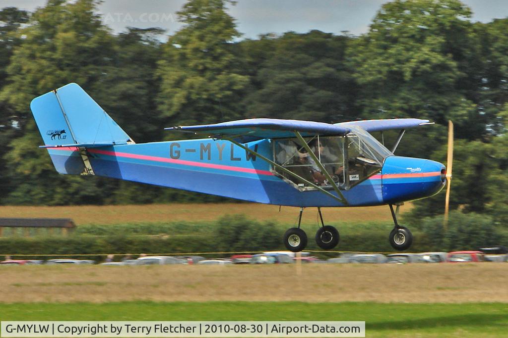 G-MYLW, 1993 Rans S-6ESD Coyote II C/N PFA 204-12560, 1993 Worswick Jr RANS S6-ESD, c/n: PFA 204-12560 at 2010 Abbots Bromley Fly-In
