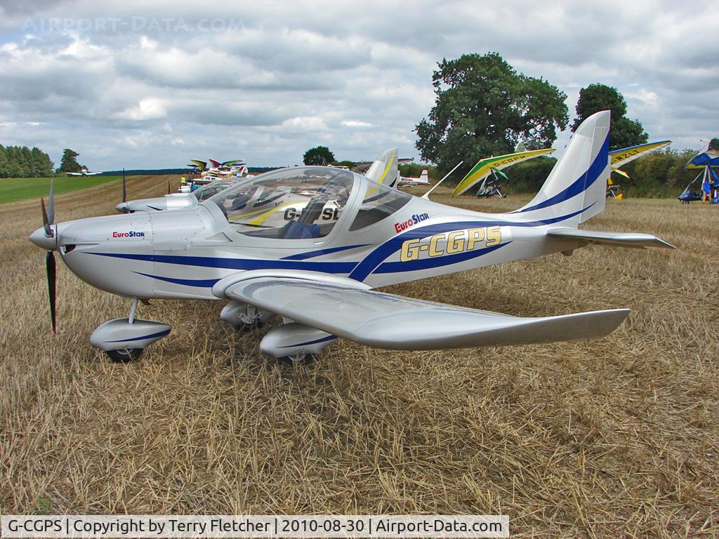 G-CGPS, 2010 Aerotechnik EV-97 Eurostar SL C/N LAA 315B-14987, Cosmik EV-97 Eurostar at 2010 Abbots Bromley Fly-In