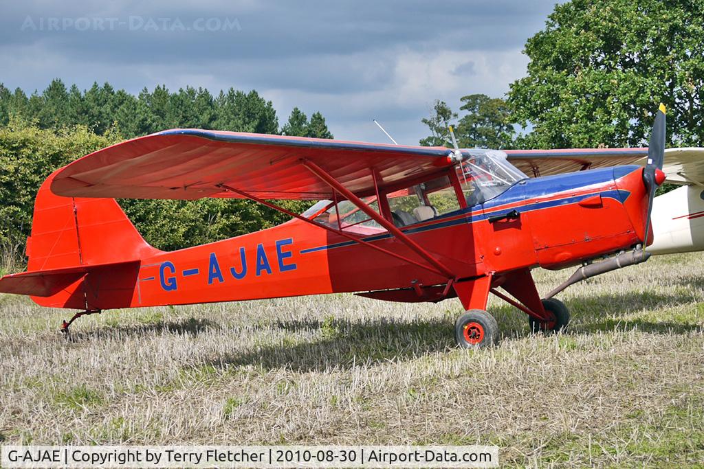 G-AJAE, 1946 Auster J-1N Alpha C/N 2237, 1946 Auster Aircraft Ltd AUSTER J1N, c/n: 2237 at 2010 Abbots Bromley Fly-In