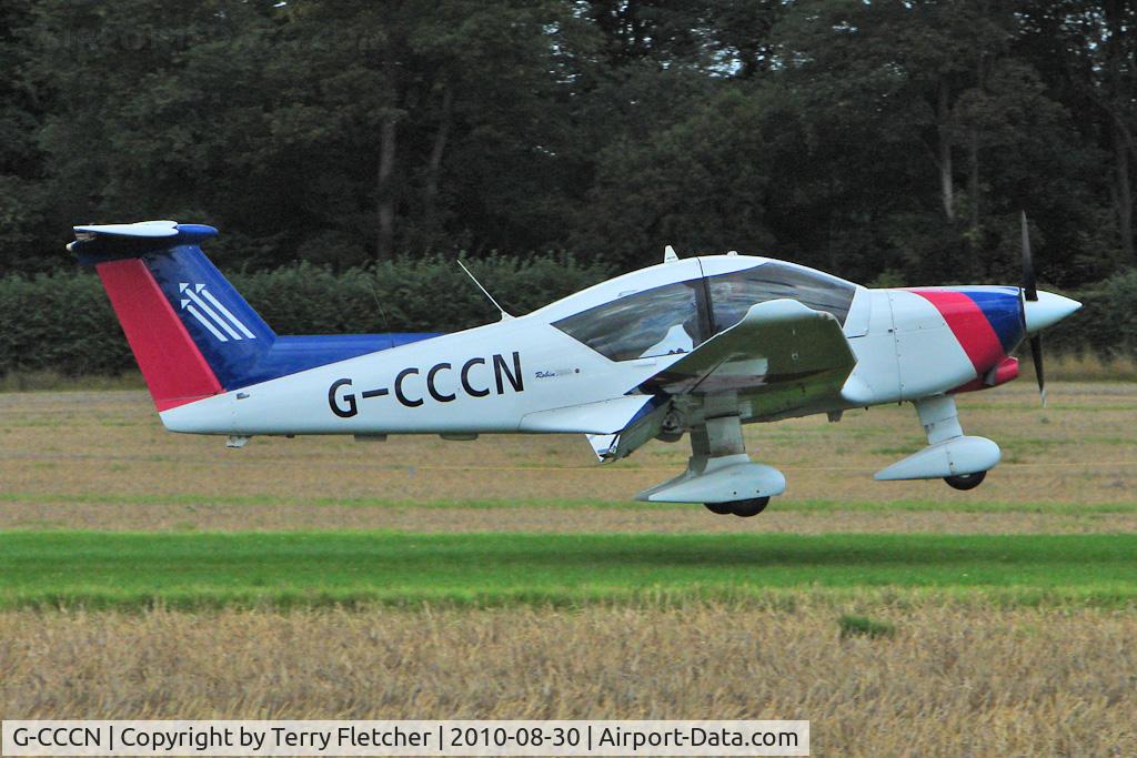 G-CCCN, 1994 Robin R-3000-160 C/N 167, 1994 Avions Pierre Robin PIERRE ROBIN R3000/160, c/n: 167 arriving at 2010 Abbots Bromley Fly-In