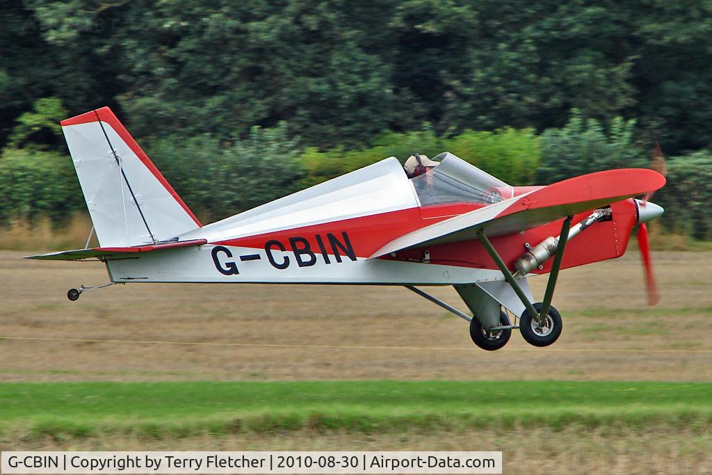 G-CBIN, 2002 Team Mini-Max 91 C/N PFA 186-13111, 2002 Steade De TEAM MINIMAX 91, c/n: PFA 186-13111 at Abbots Bromley Fly-In