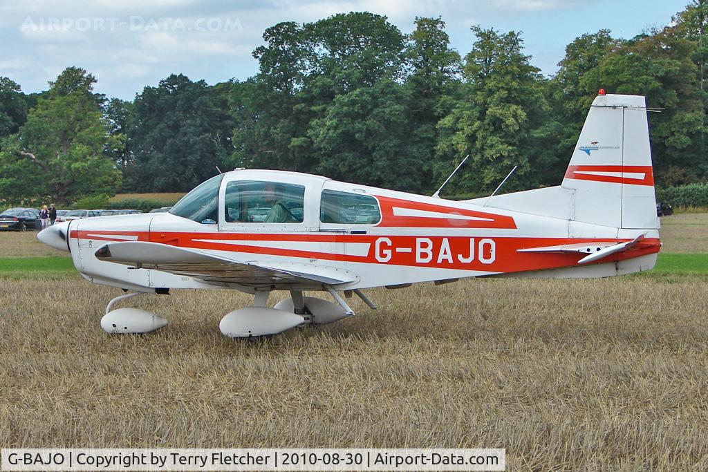 G-BAJO, 1972 American Aviation AA-5 Traveler C/N AA5-0260, 1972 American Aviation Corporation AMERICAN AA-5, c/n: AA5-0260 at Abbots Bromley Fly-In