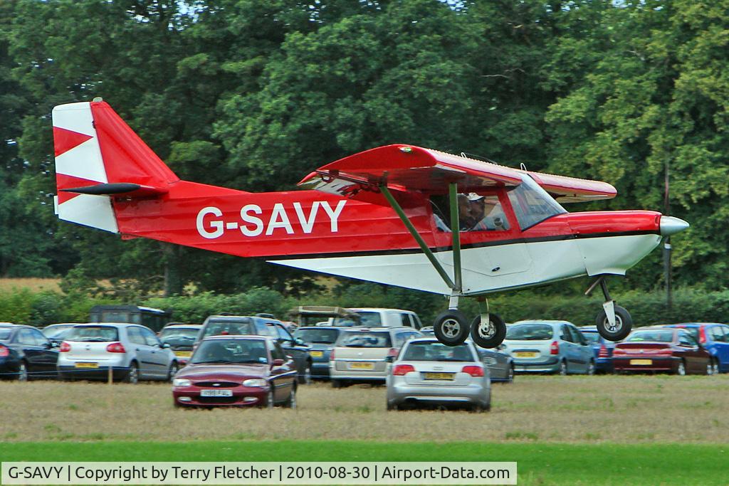 G-SAVY, 2009 ICP MXP-740 Savannah VG Jabiru(1) C/N BMAA/HB/499, Savannah Jabiru at Abbots Bromley Fly-In