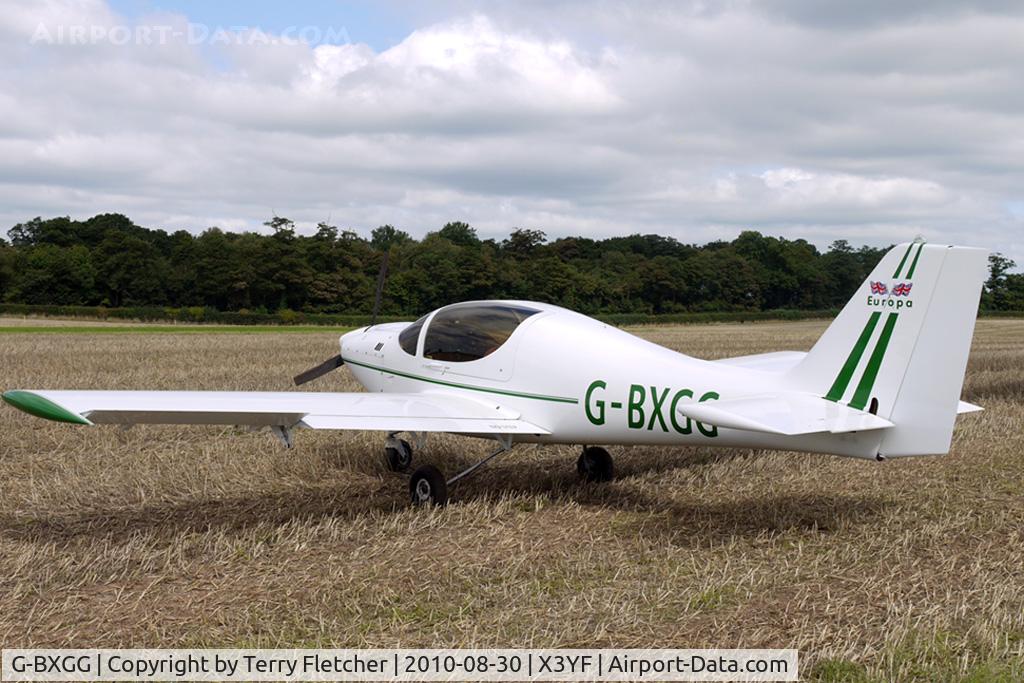 G-BXGG, 1998 Europa Tri-Gear C/N PFA 247-12803, 1998 Faulkner Bw EUROPA, c/n: PFA 247-12803 at Abbots Bromley Fly-In