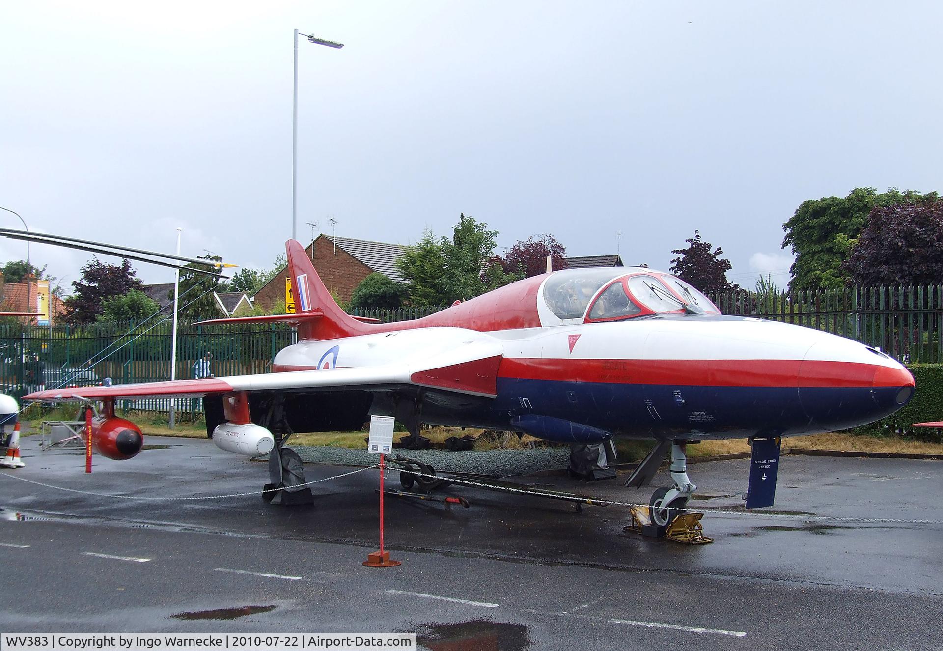WV383, 1965 Hawker Hunter T.7 C/N 41H-670829, Hawker Hunter T7 at the Farnborough Air Science Trust