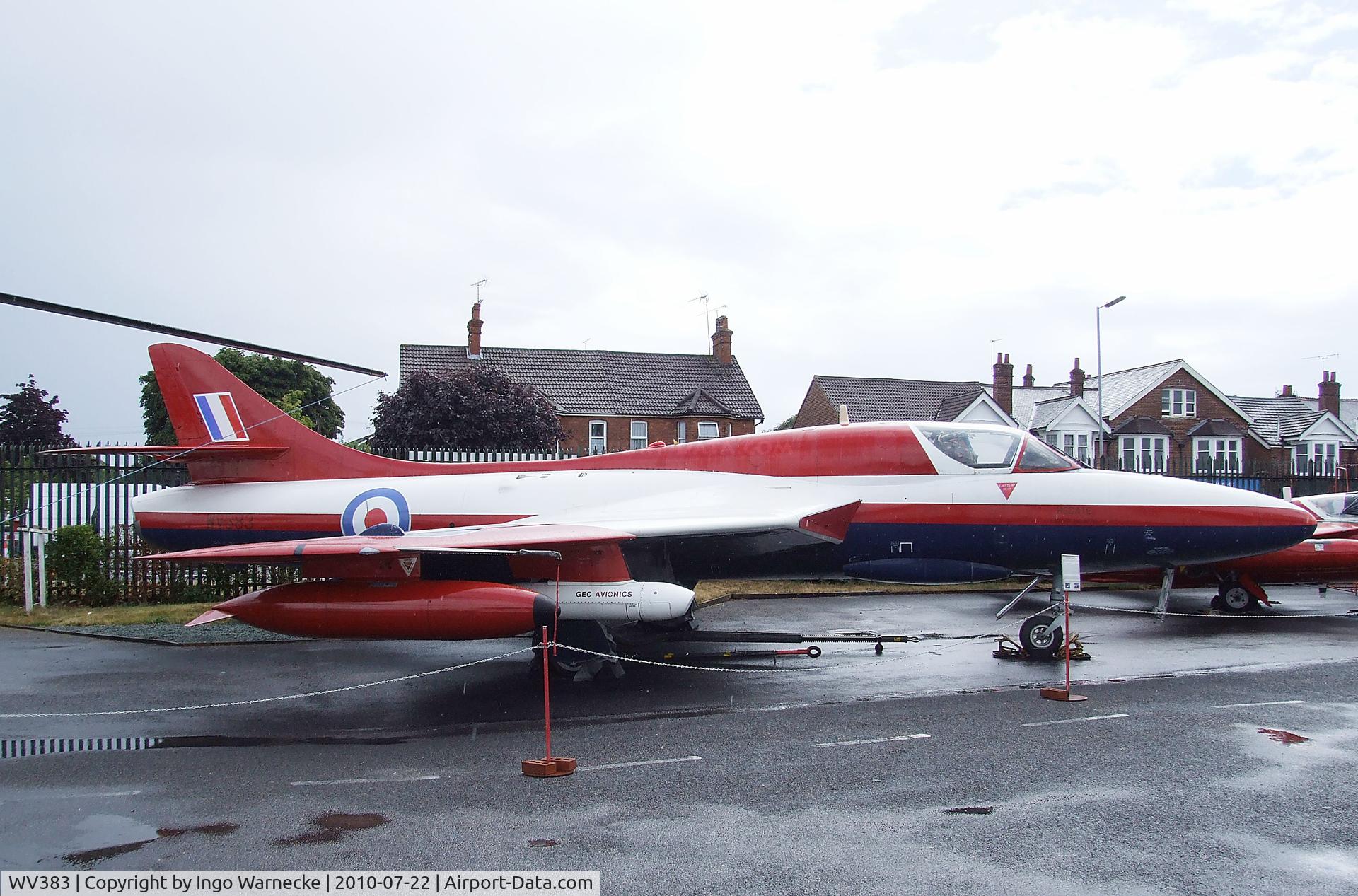 WV383, 1965 Hawker Hunter T.7 C/N 41H-670829, Hawker Hunter T7 at the Farnborough Air Science Trust