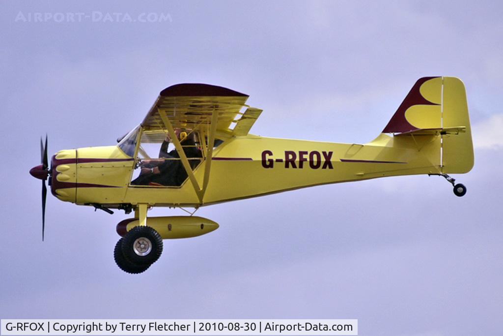 G-RFOX, 2005 Denney Kitfox Mk3 C/N PFA 172-12029, 2005 Faulkner Lg And Nicklin R DENNEY KITFOX MK3, c/n: PFA 172-12029 at Abbots Bromley Fly-In