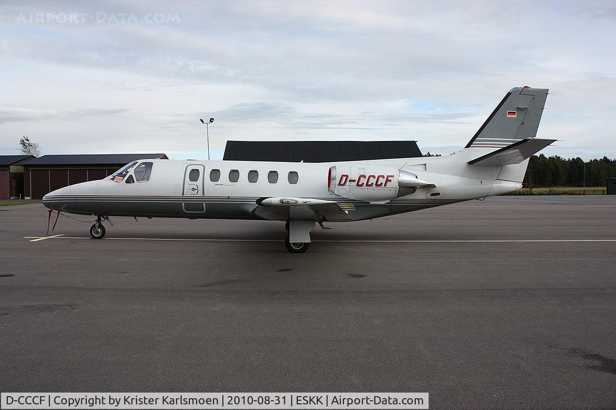 D-CCCF, 1980 Cessna 550 Citation II C/N 550-0189, Parked for 2 nights.