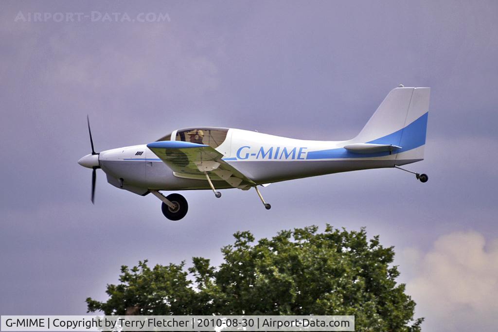G-MIME, 2001 Europa Monowheel C/N PFA 247-12850, 2001 Charles Nw EUROPA, c/n: PFA 247-12850 at Abbots Bromley Fly-In
