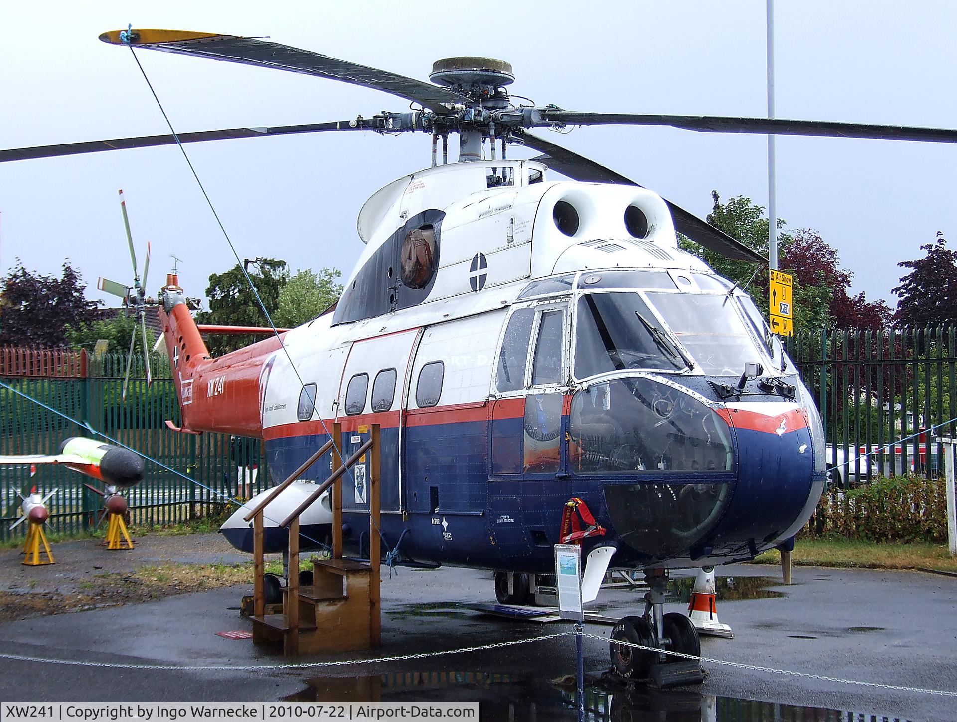 XW241, 1968 Aerospatiale SA-330E Puma HC-1 C/N 08 (prototype), Aerospatiale SA.330E Puma at the Farnborough Air Science Trust