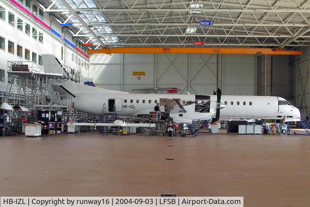 HB-IZL, 1995 Saab 2000 C/N 2000-022, maintenance visite