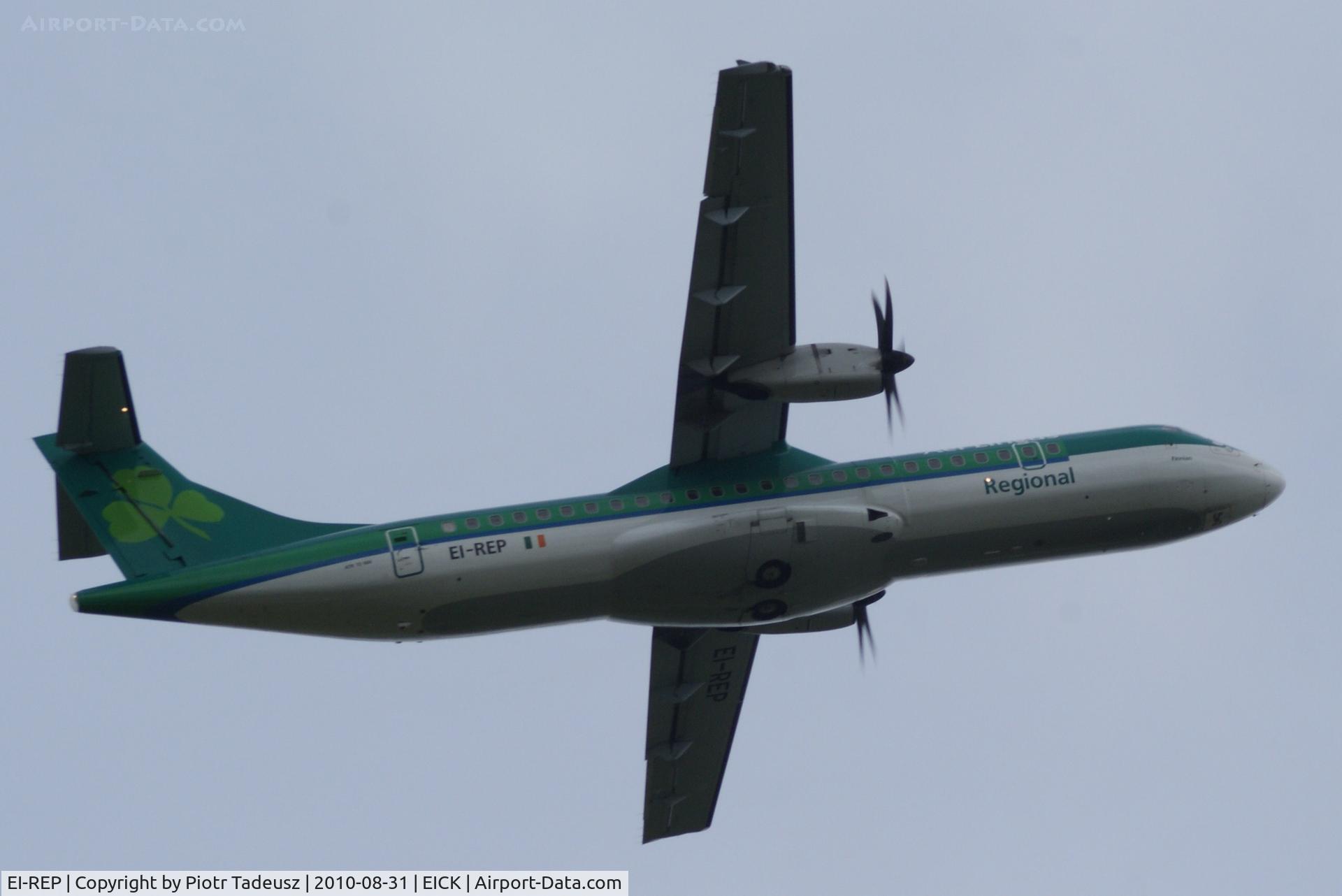 EI-REP, 2008 ATR 72-212A C/N 797, Cork, Ireland