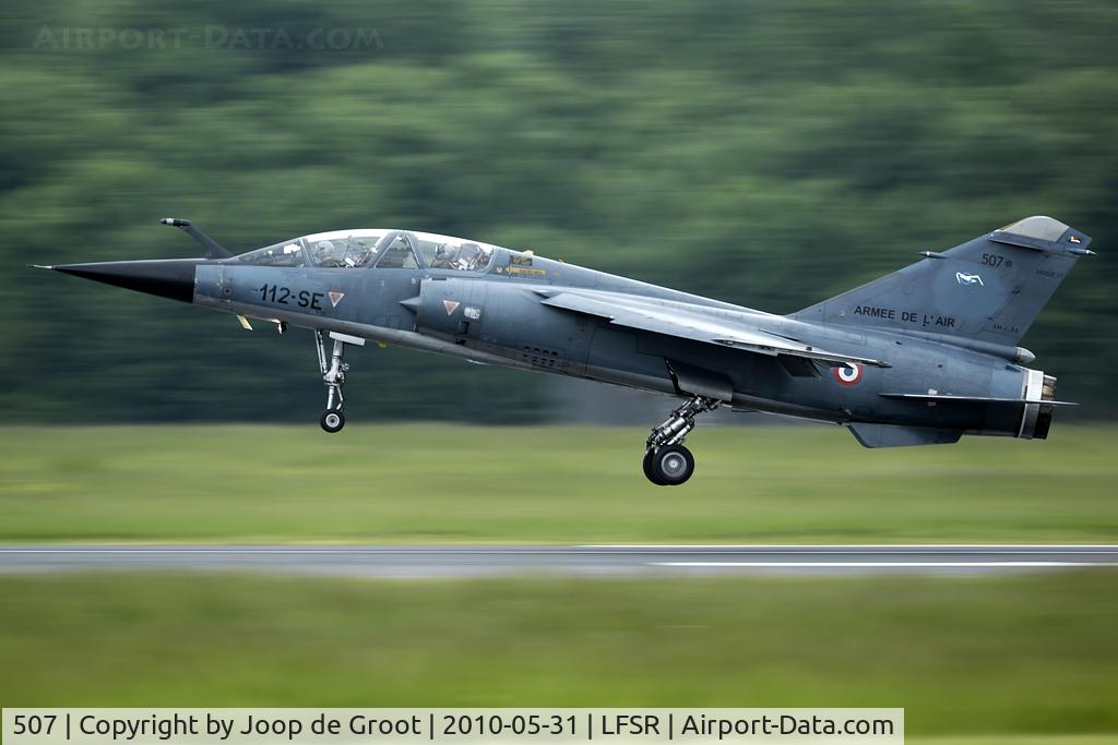 507, Dassault Mirage F.1B C/N 507, One of the last pilots to be trained on the type, I suppose.