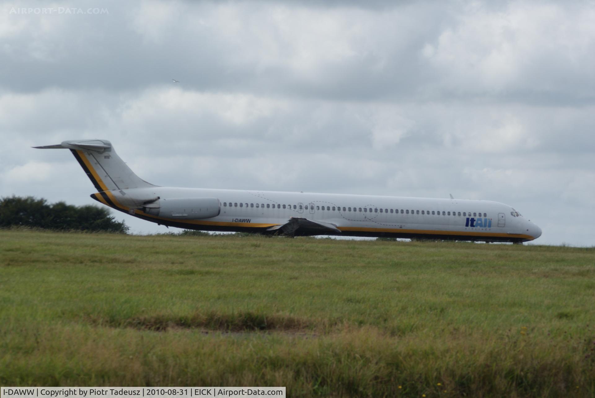 I-DAWW, 1985 McDonnell Douglas MD-82 (DC-9-82) C/N 49212, Cork, Ireland