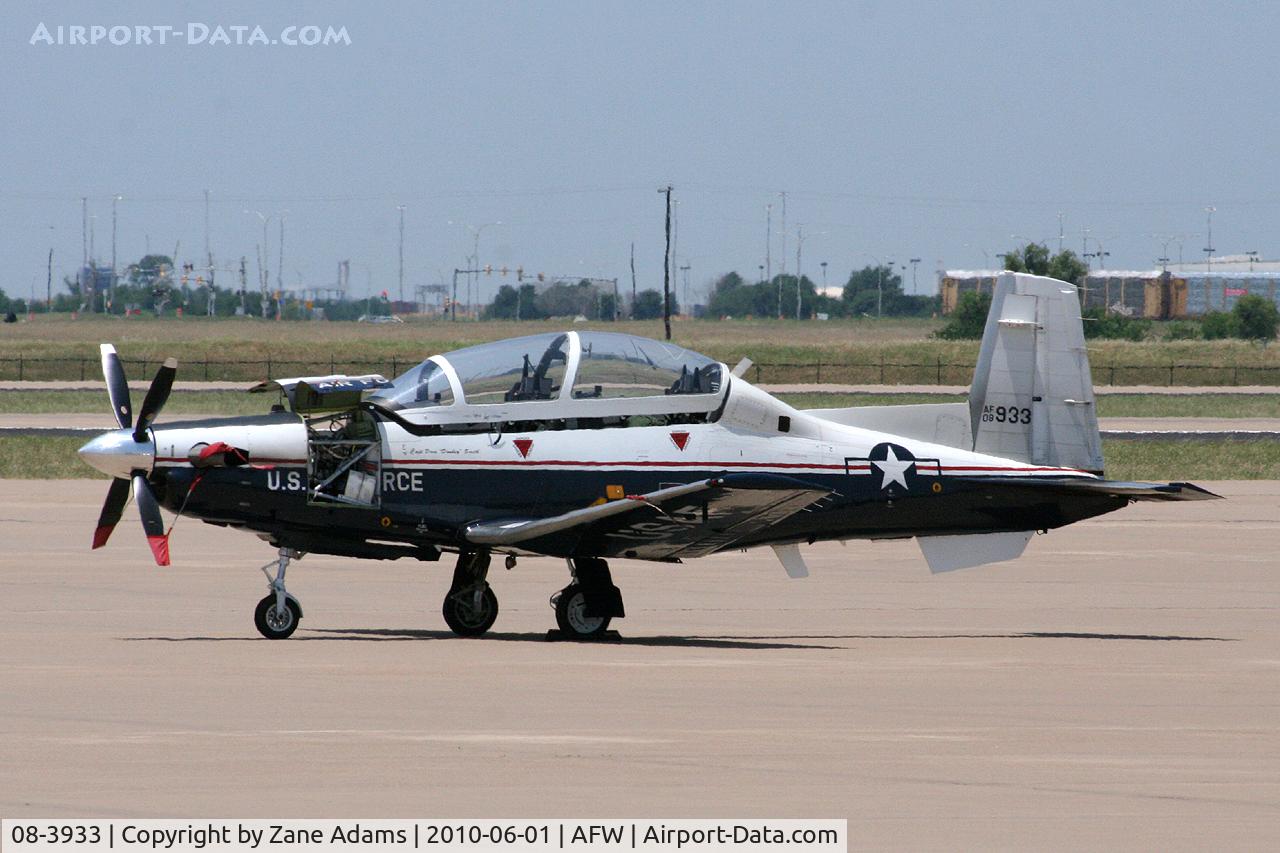 08-3933, 2008 Raytheon T-6A Texan II C/N PT-492, At Alliance Airport - Fort Worth, TX