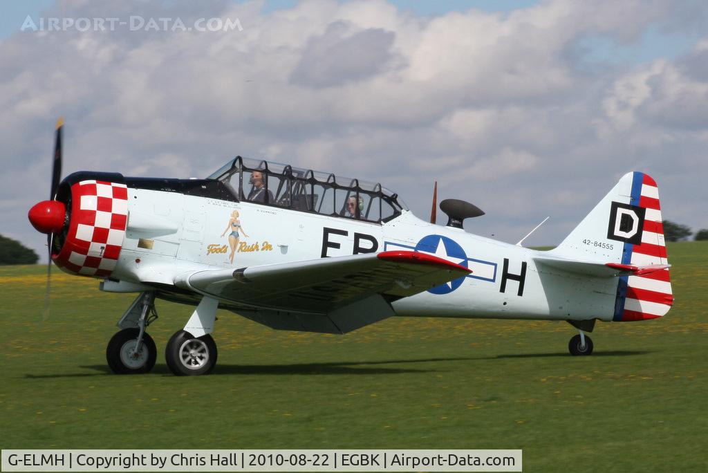 G-ELMH, 1942 North American AT-6D Harvard III C/N 88-16336 (42-84555), at the Sywell Airshow