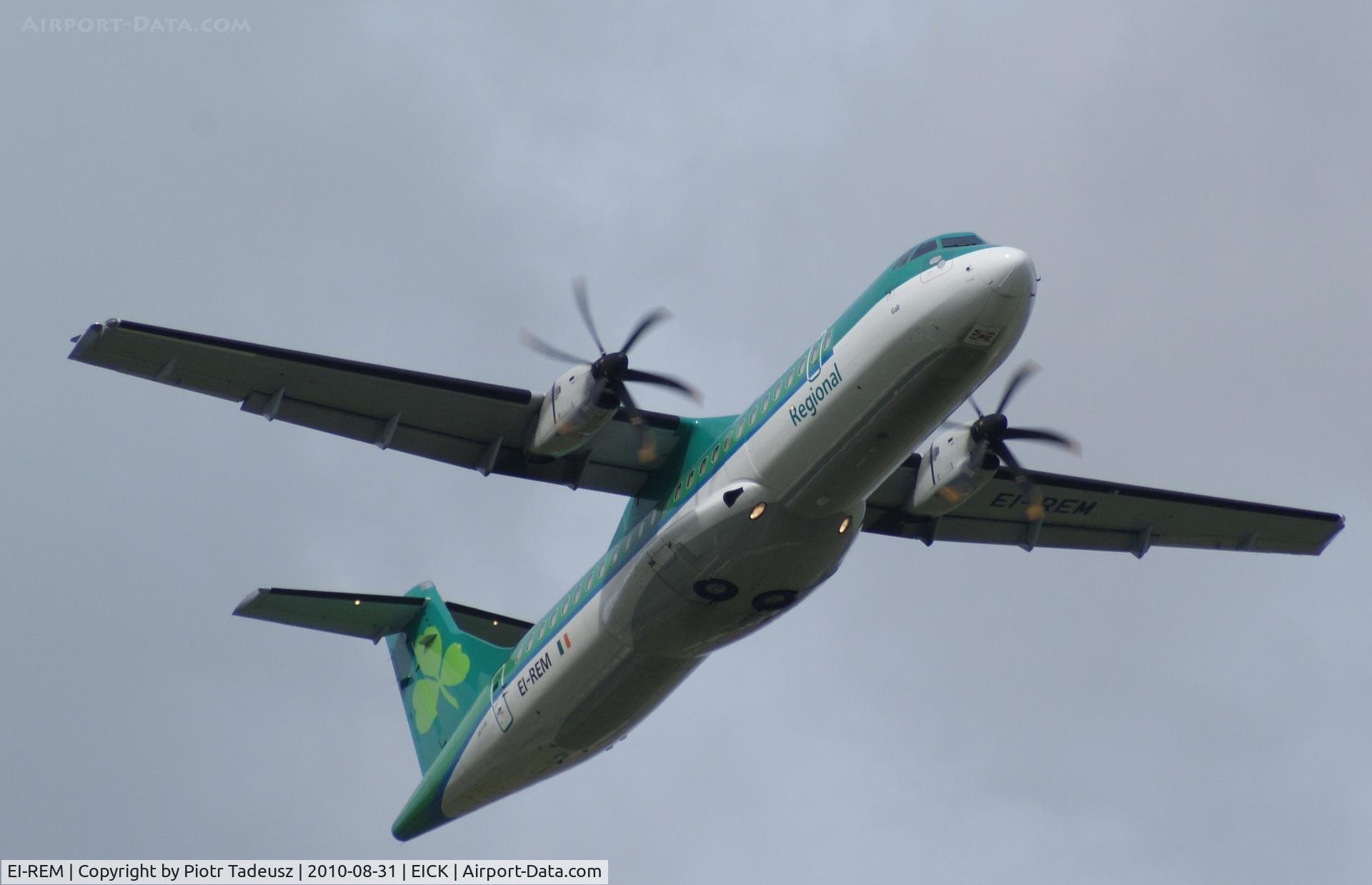 EI-REM, 2007 ATR 72-212A C/N 760, Cork, Ireland