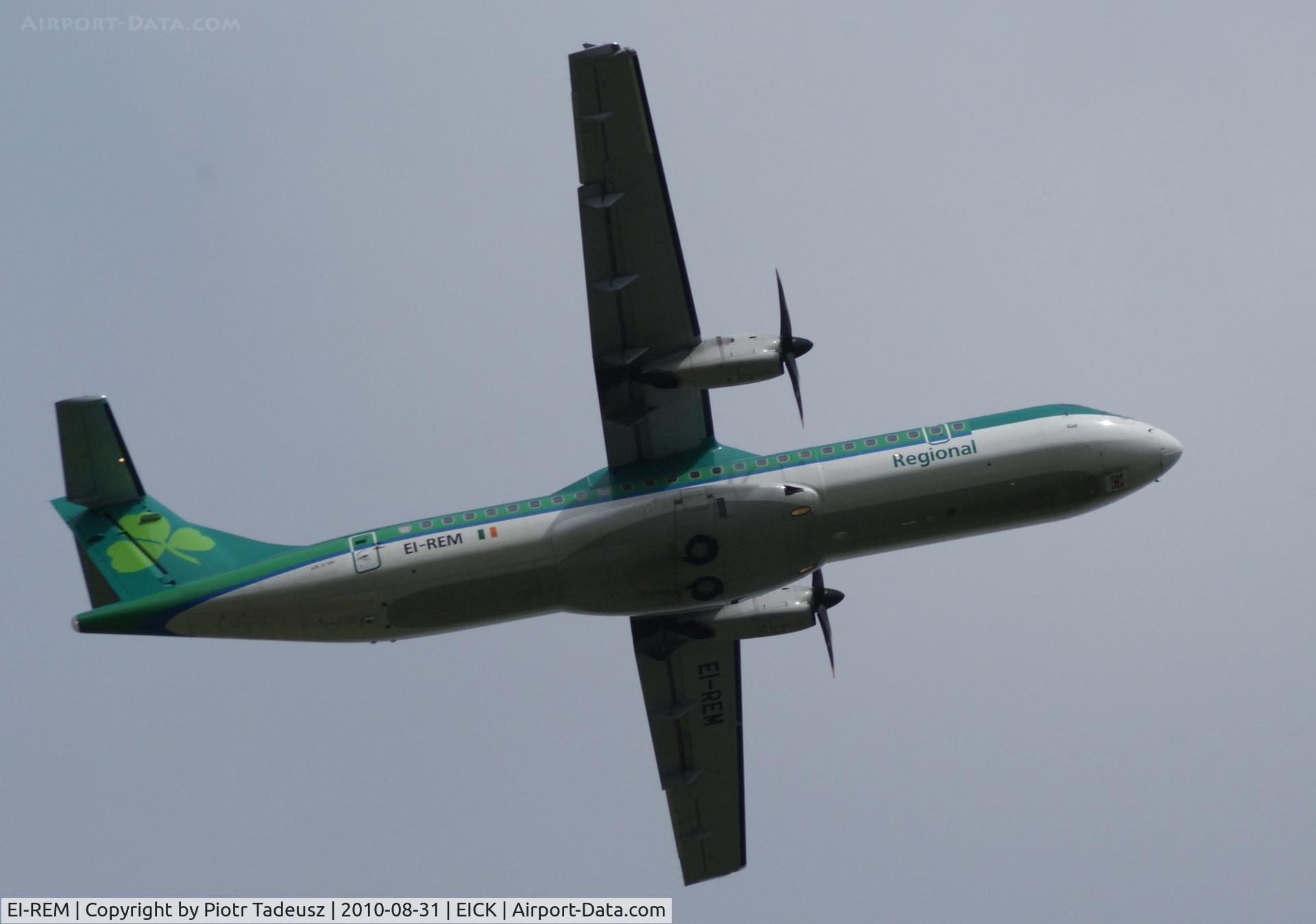 EI-REM, 2007 ATR 72-212A C/N 760, Cork, Ireland