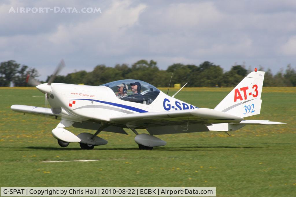 G-SPAT, 2003 Aero AT-3 R100 C/N AT3-008, at the Sywell Airshow
