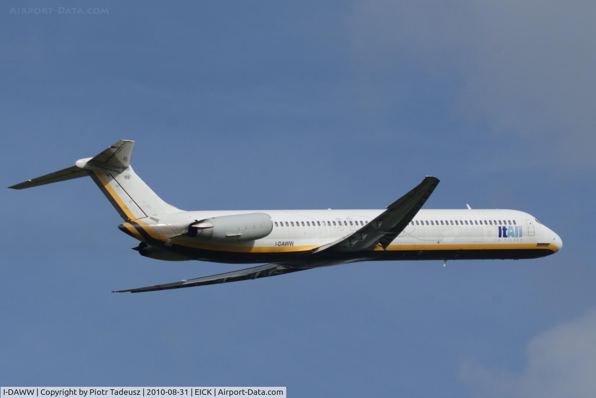 I-DAWW, 1985 McDonnell Douglas MD-82 (DC-9-82) C/N 49212, Cork, Ireland
