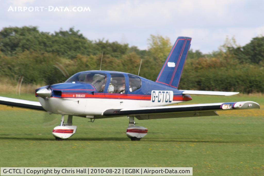 G-CTCL, 1990 Socata TB-10 Tobago C/N 1107, at the Sywell Airshow