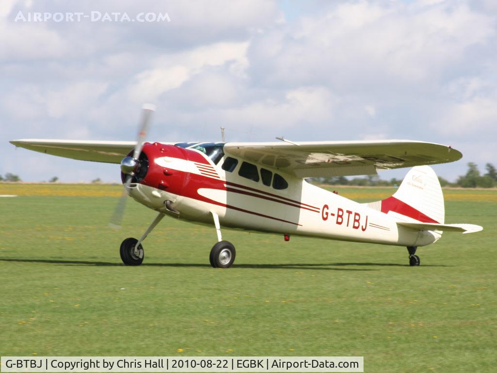 G-BTBJ, 1952 Cessna 190B C/N 16046, at the Sywell Airshow