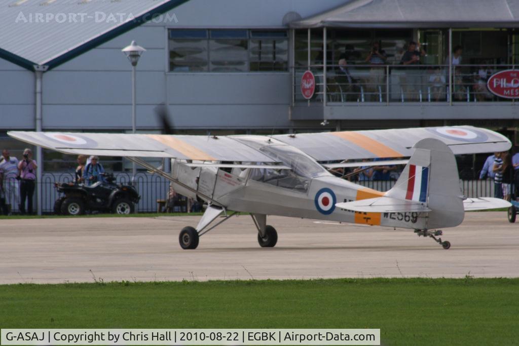 G-ASAJ, 1962 Beagle A-61 Terrier 2 C/N B.605, at the Sywell Airshow