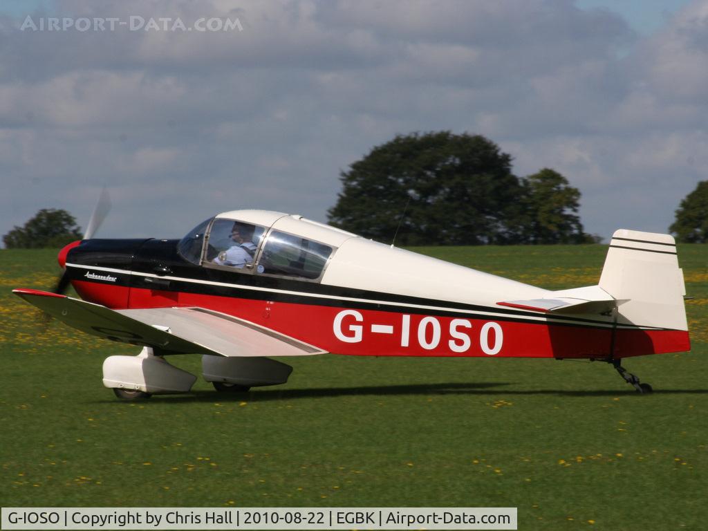 G-IOSO, 1961 CEA Jodel DR.1050 Ambassadeur C/N 46, at the Sywell Airshow