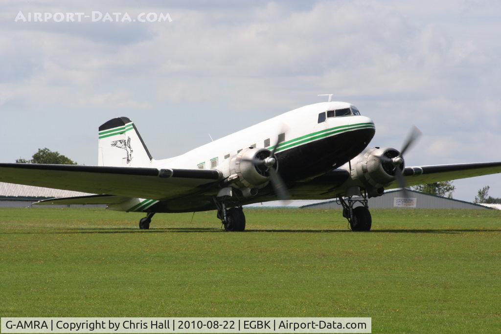 G-AMRA, 1944 Douglas DC-3C (C-47B-15-DK) C/N 15290, at the Sywell Airshow