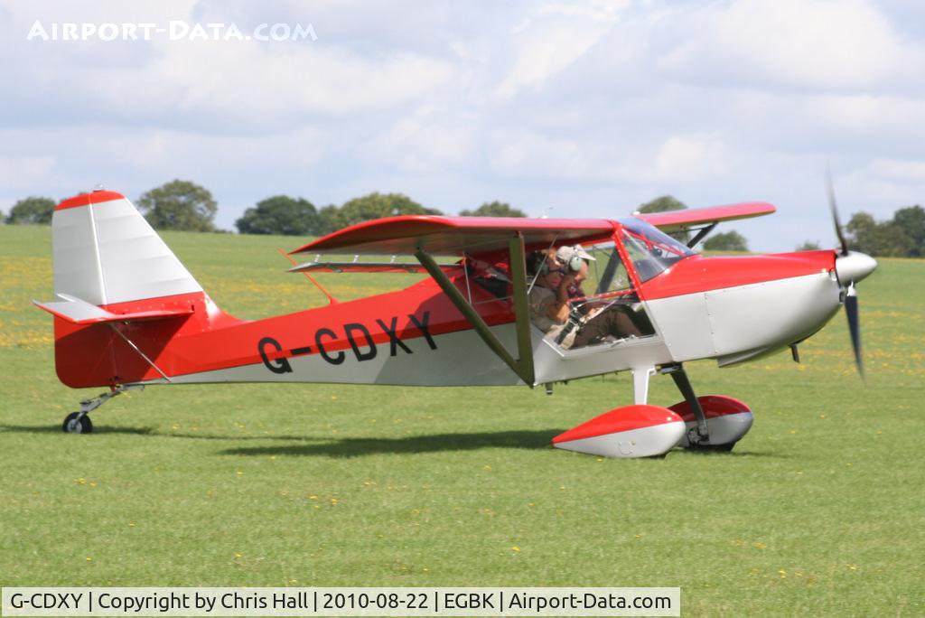 G-CDXY, 2007 Skystar Kitfox Series 7 C/N PFA 172D-14112, at the Sywell Airshow