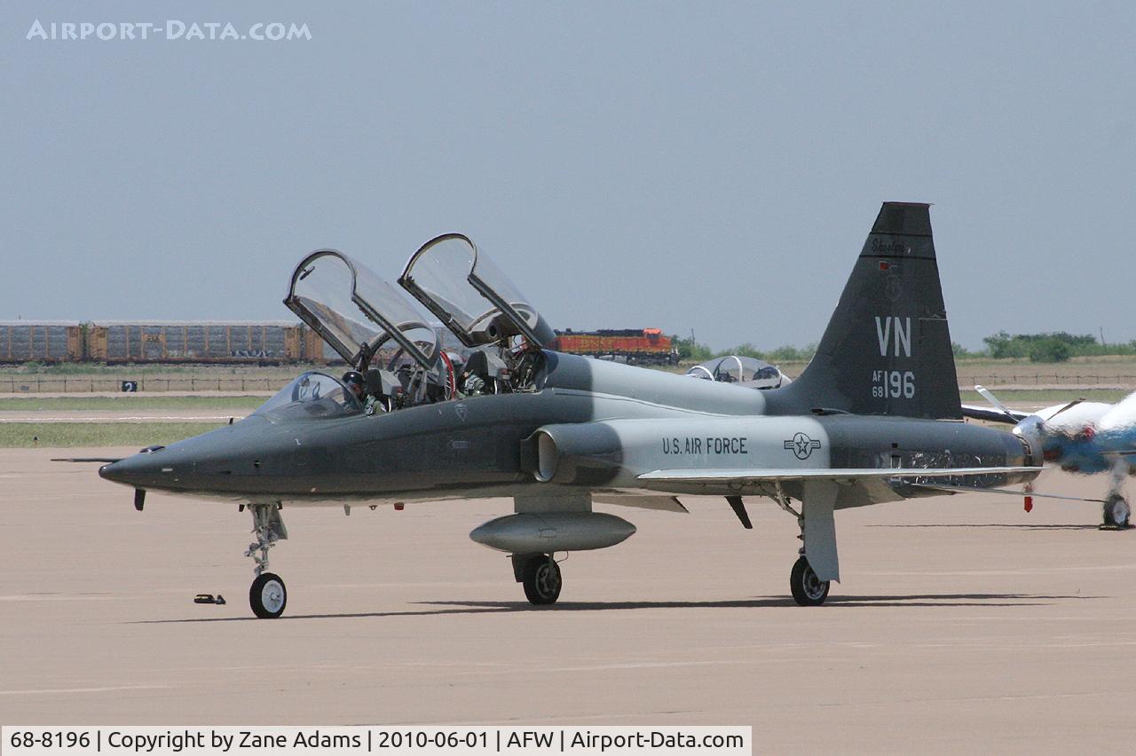 68-8196, 1968 Northrop T-38A-75-NO Talon C/N T.6201, At Alliance Airport, Fort Worth, TX