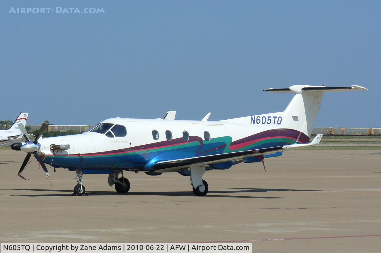 N605TQ, 2000 Pilatus PC-12/45 C/N 320, At Alliance Airport, Fort Worth, TX