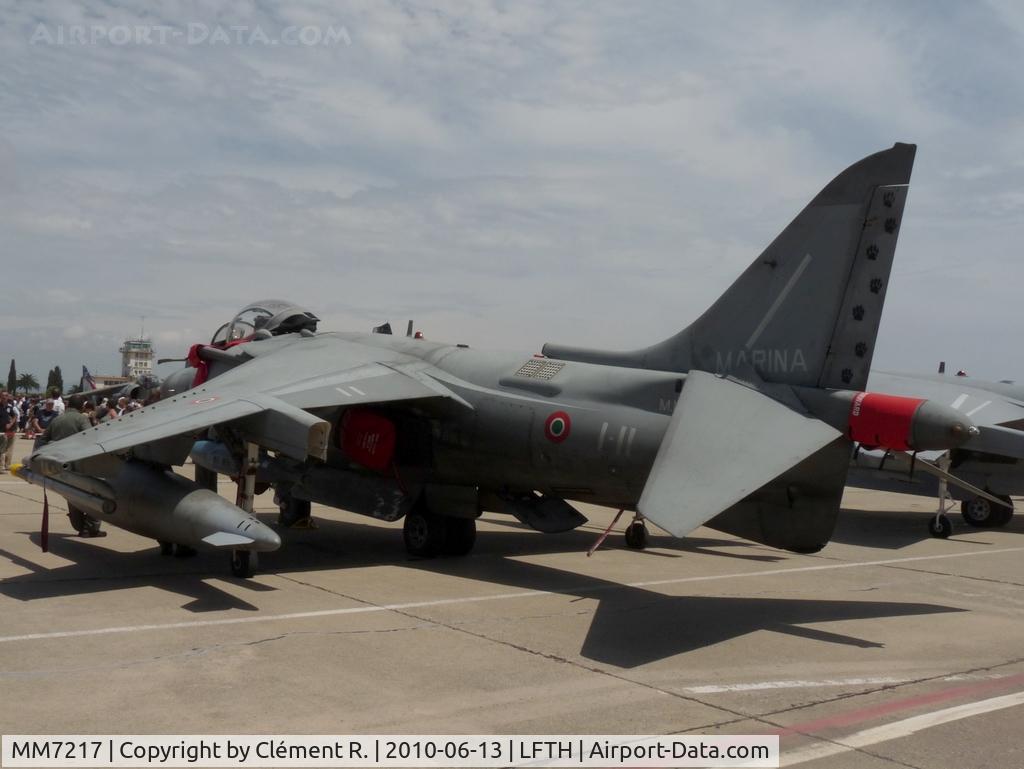 MM7217, McDonnell Douglas AV-8B+ Harrier II C/N 269/IT006, Boeing AV-8B+ Harrier II  |  MM7217  |  1-11