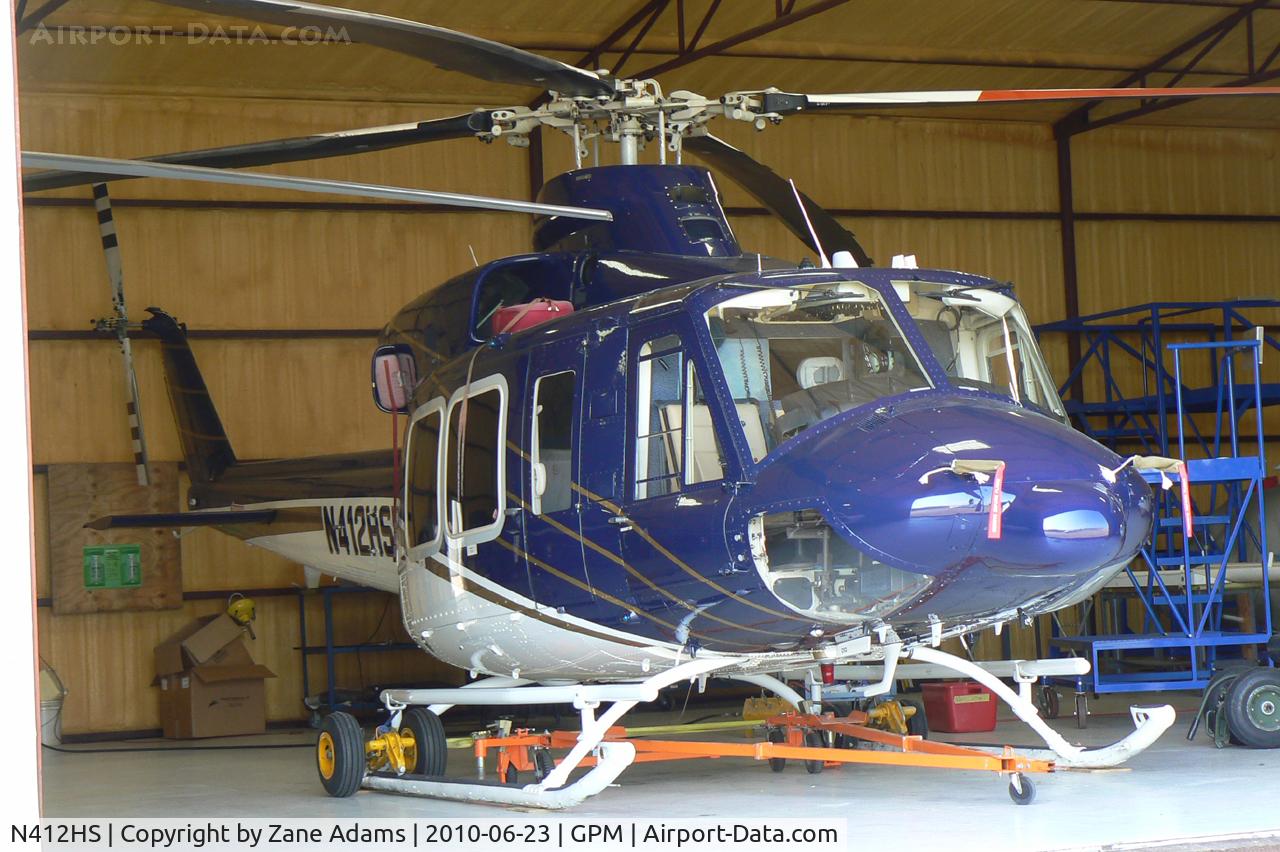 N412HS, 2000 Bell 412EP C/N 36272, At Grand Prairie Municipal