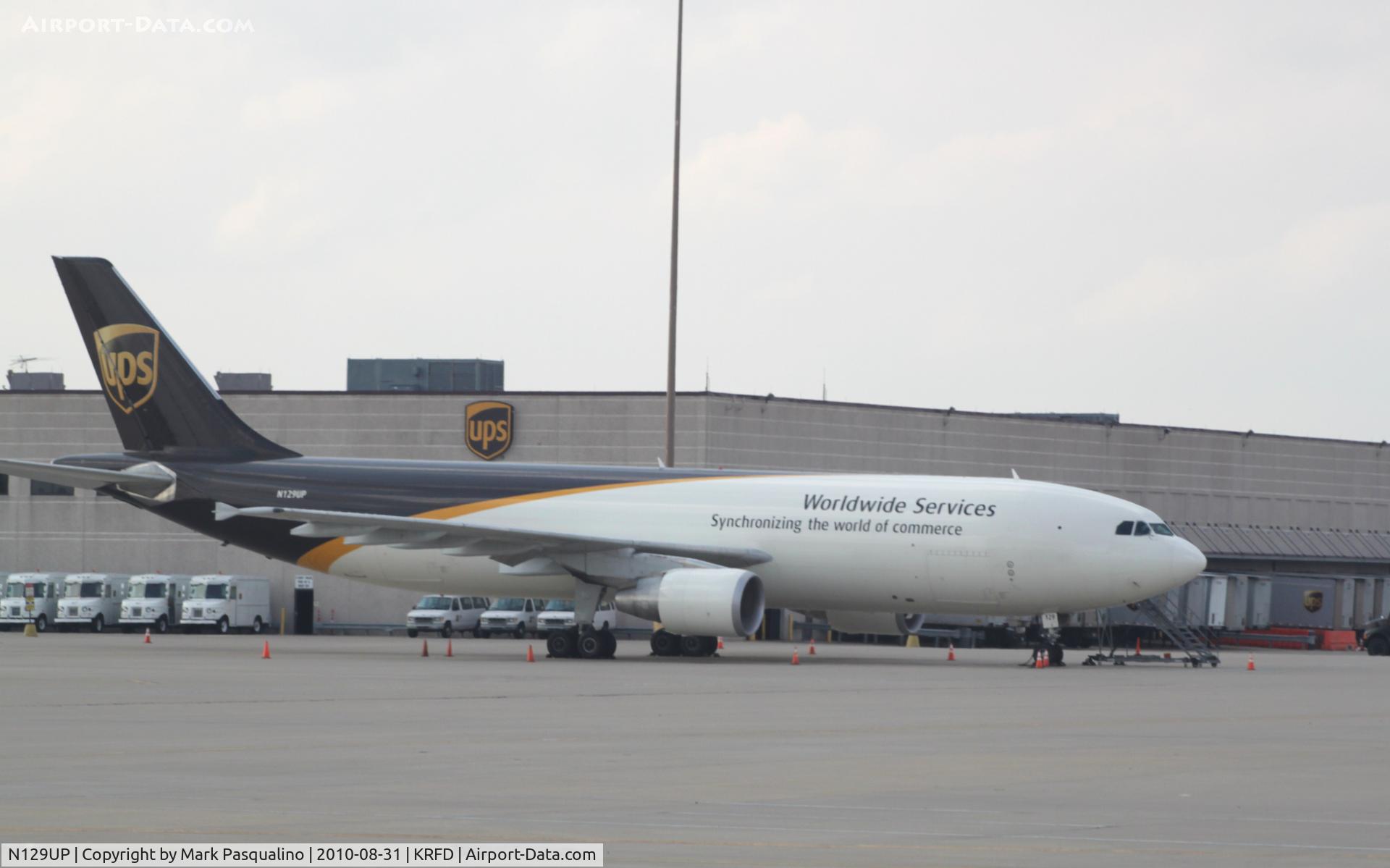 N129UP, 2001 Airbus A300F4-622R C/N 0813, Airbus A300F4-622R