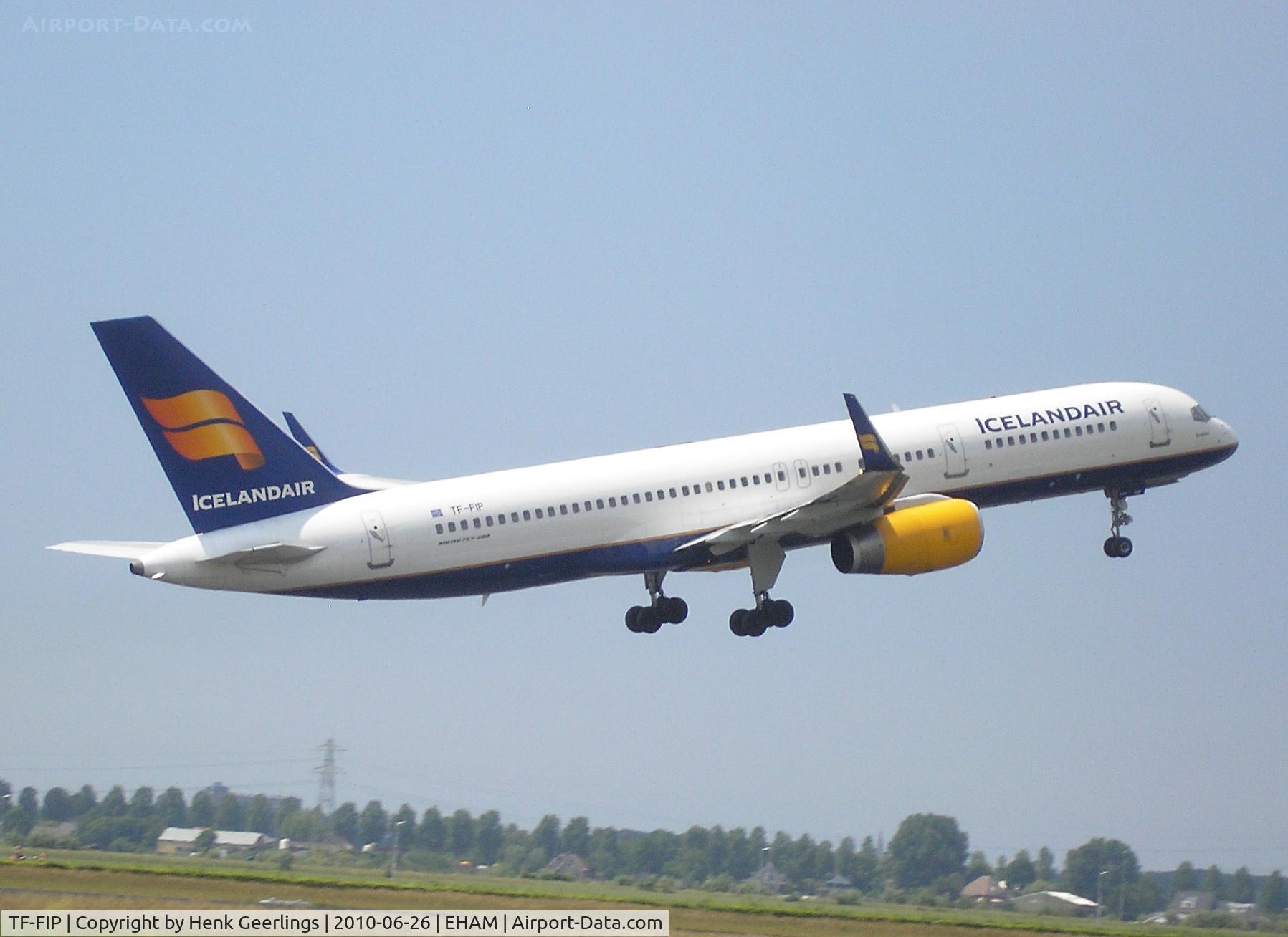 TF-FIP, 2000 Boeing 757-208 C/N 30423, Schiphol Airport  , 26 june 2010