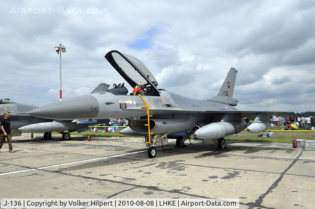 J-136, Fokker F-16AM Fighting Falcon C/N 6D-126, F-16AM